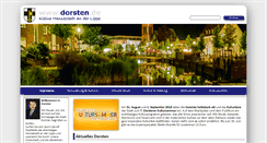 Desktop Screenshot of dorsten.de